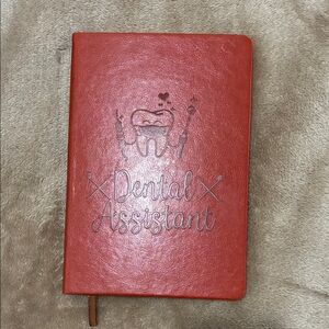 Red Dental Assistant Journal